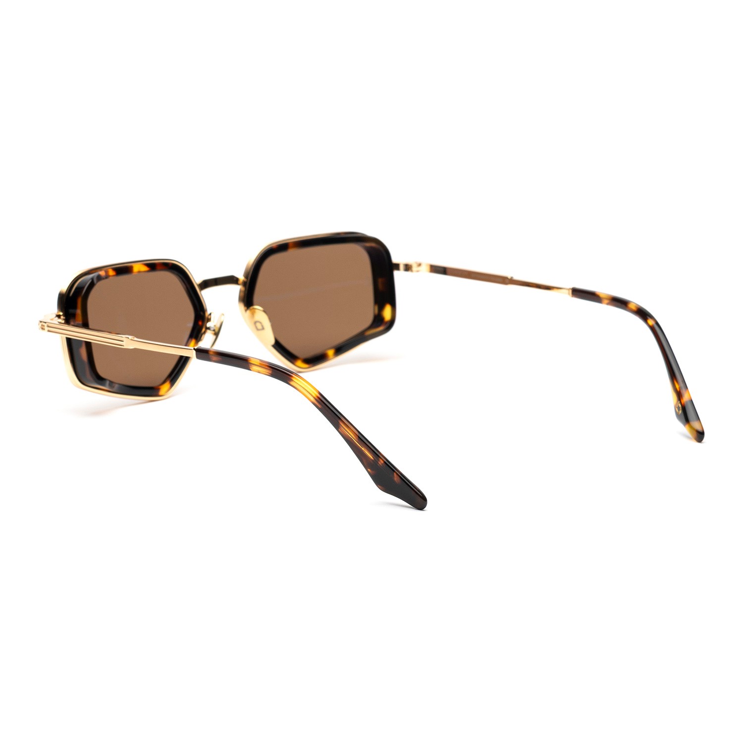 Soho London Hillgate Altın Havana Titanyum Unisex Güneş Gözlüğü - Görsel 4