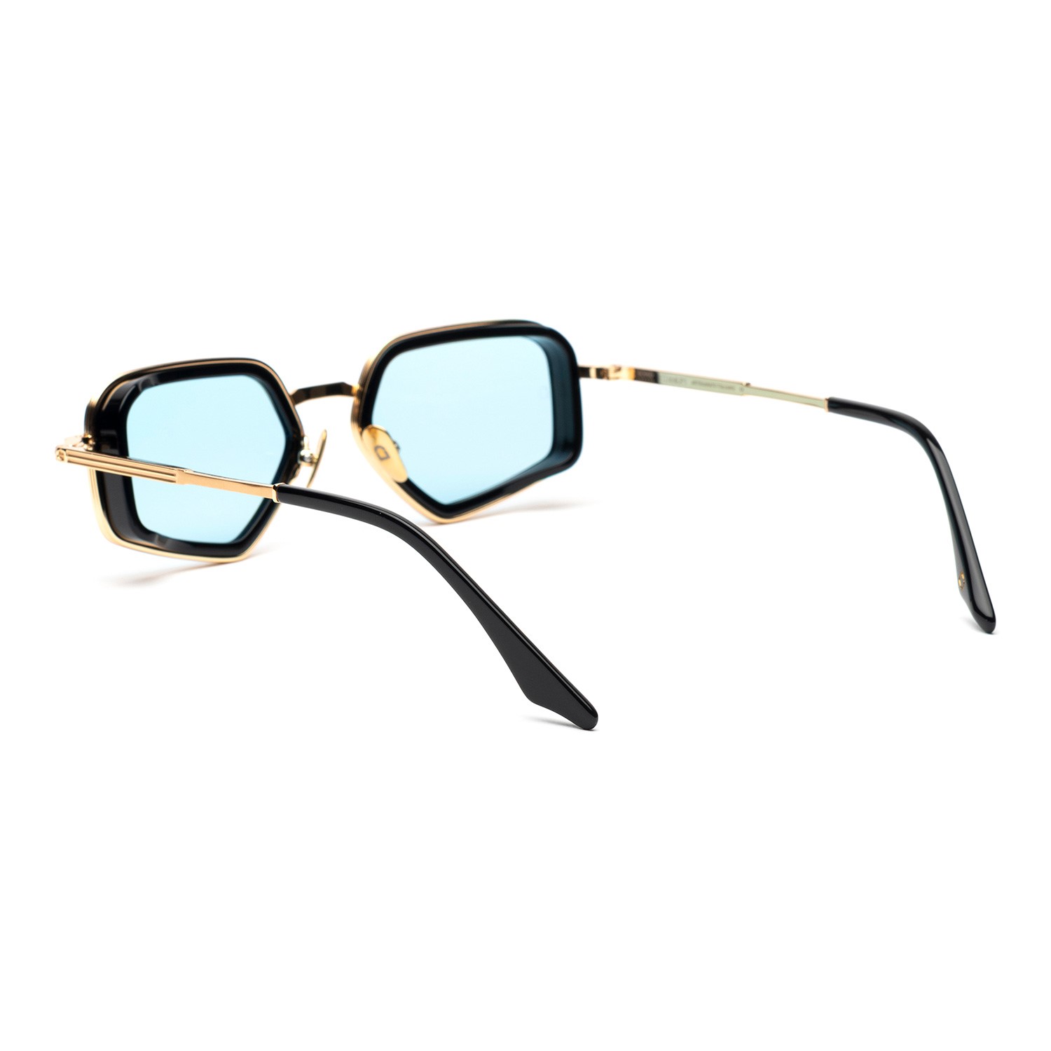 Soho London Hillgate Altın Mavi Titanyum Unisex Güneş Gözlüğü - Görsel 3