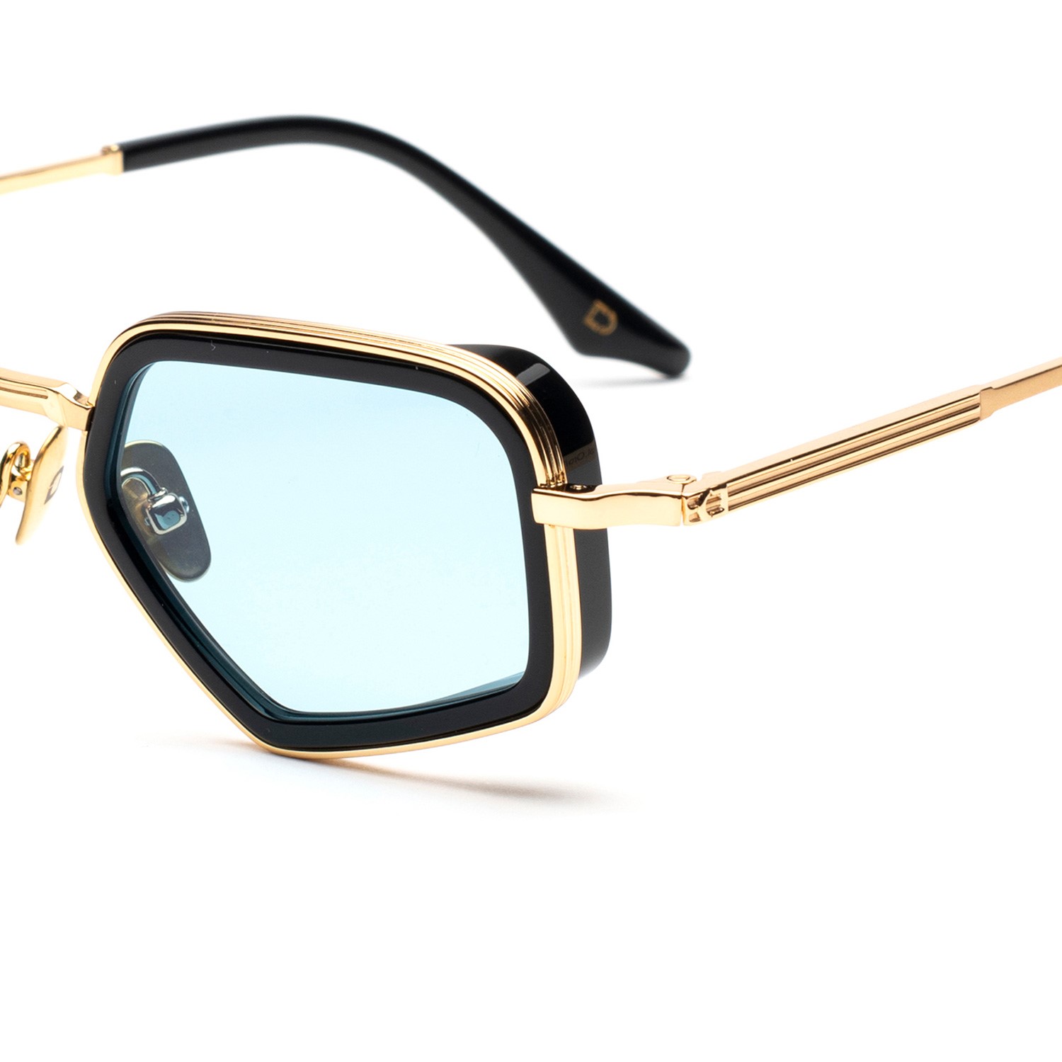 Soho London Hillgate Altın Mavi Titanyum Unisex Güneş Gözlüğü - Görsel 4