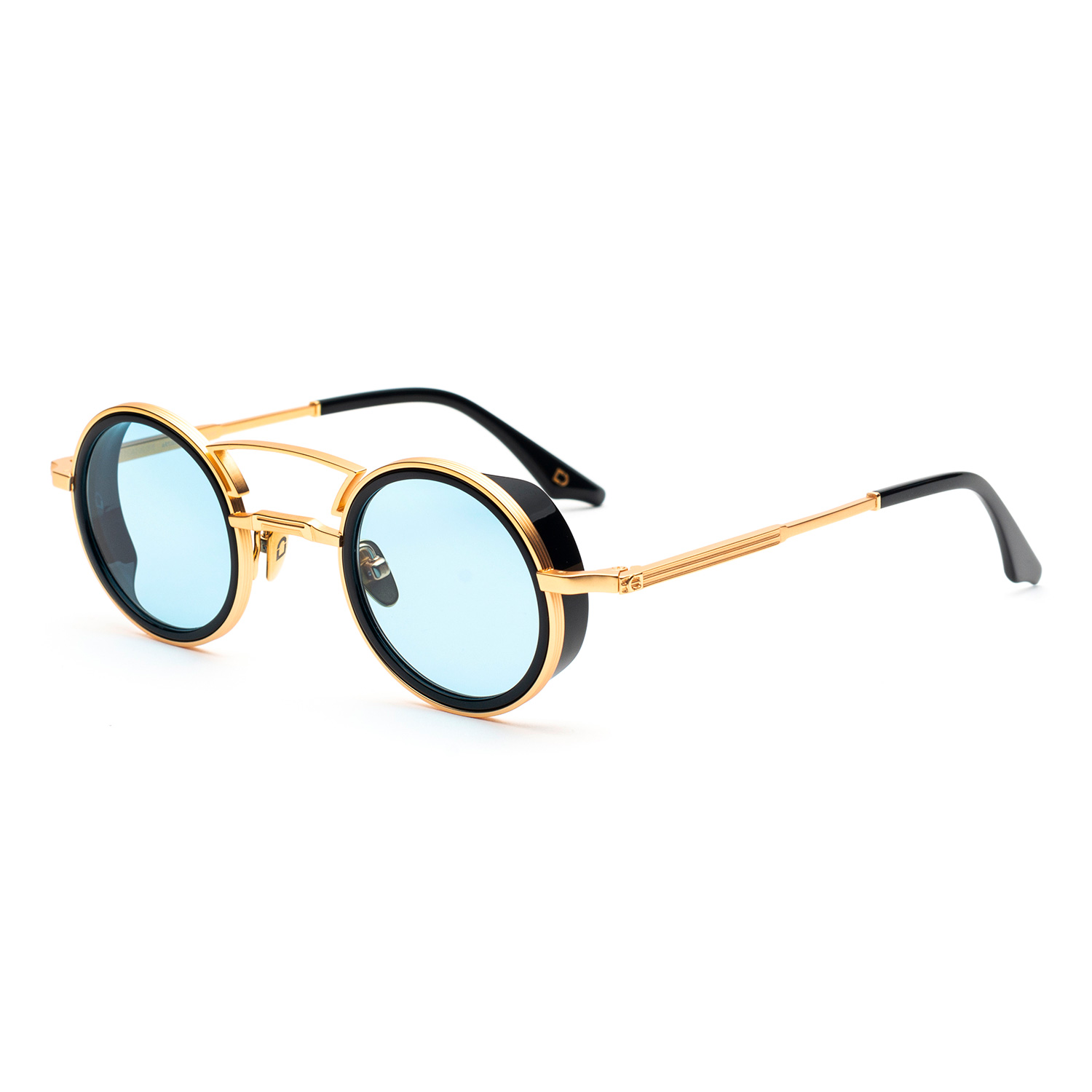 Soho London Holborn Altın Mavi Titanyum Unisex Güneş Gözlüğü - Görsel 2