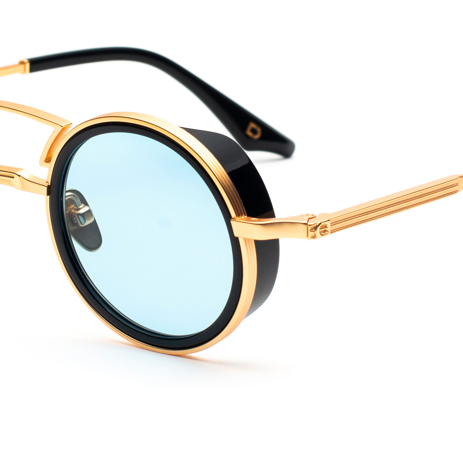 Soho London Holborn Altın Mavi Titanyum Unisex Güneş Gözlüğü - Görsel 3