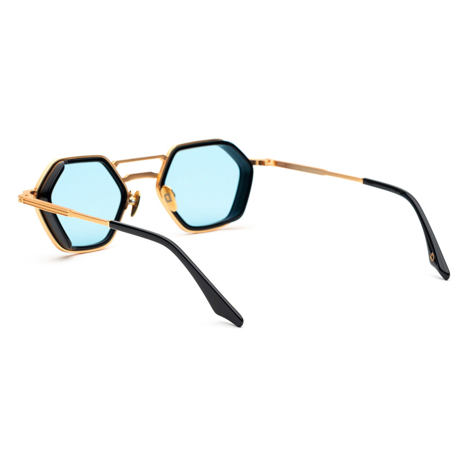 Soho London Lambeth Altın Mavi Titanyum Unisex Güneş Gözlüğü - Görsel 4