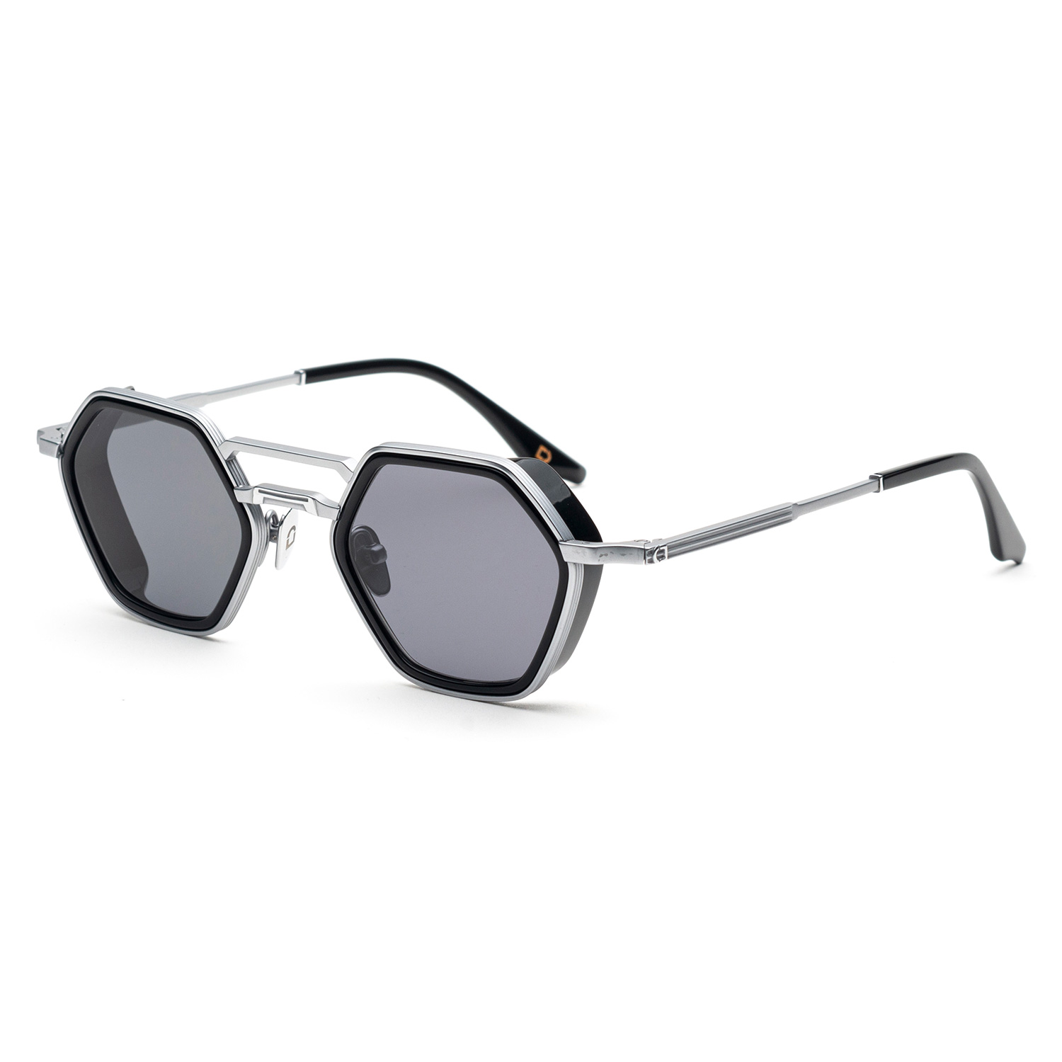 Soho London Lambeth Gümüş Siyah Titanyum Unisex Güneş Gözlüğü - Görsel 2