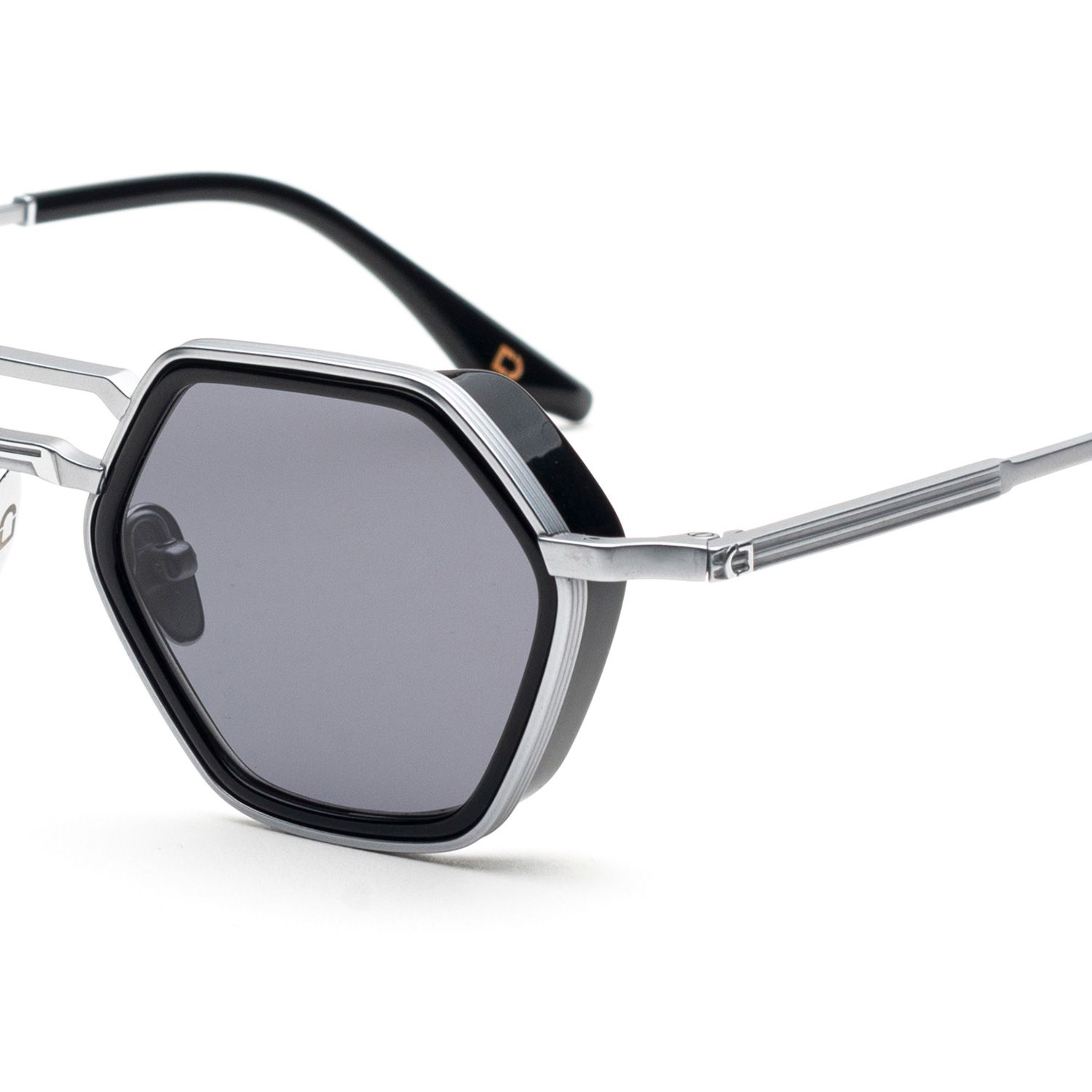 Soho London Lambeth Gümüş Siyah Titanyum Unisex Güneş Gözlüğü - Görsel 3
