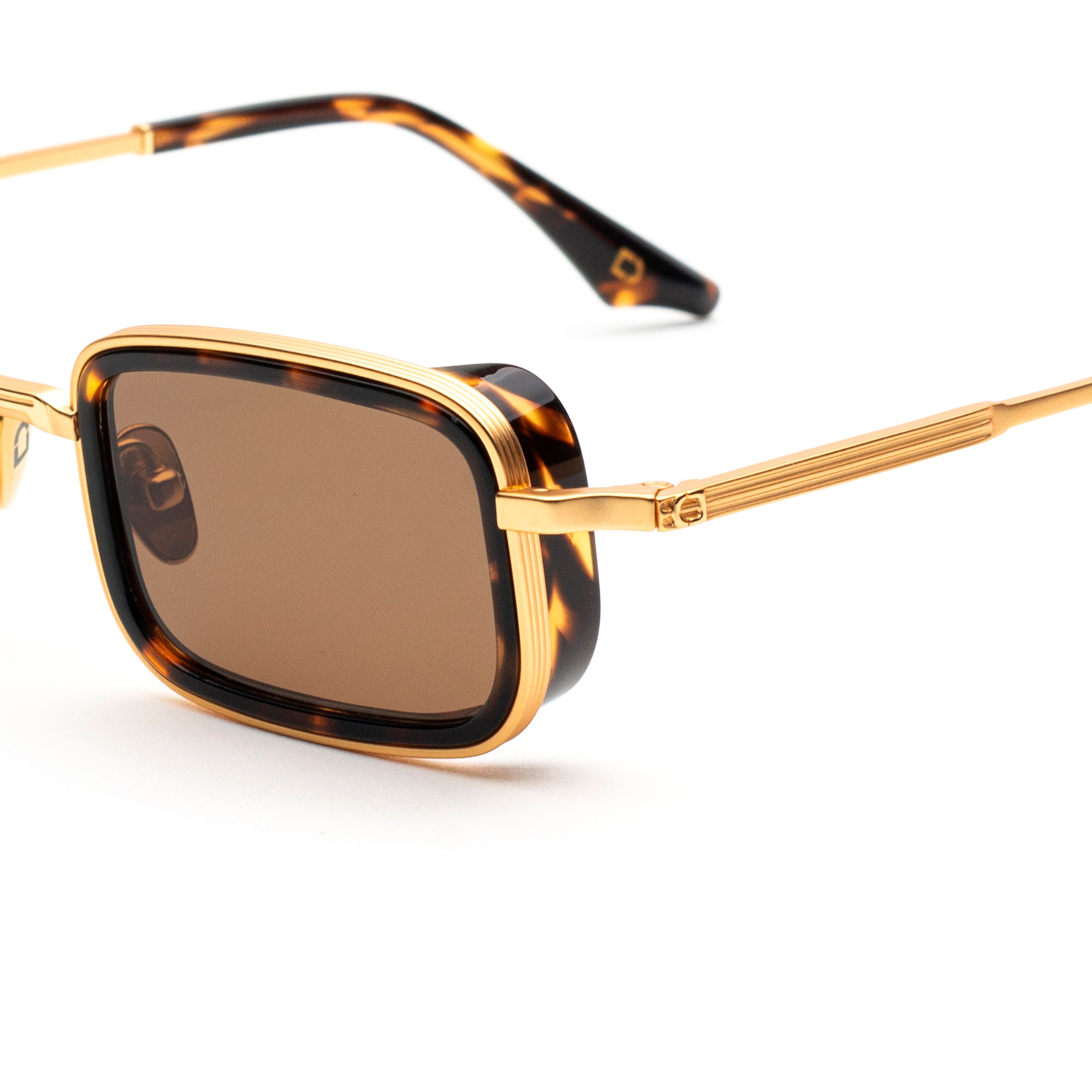 Soho London Merton Altın Havana Titanyum Unisex Güneş Gözlüğü - Görsel 3