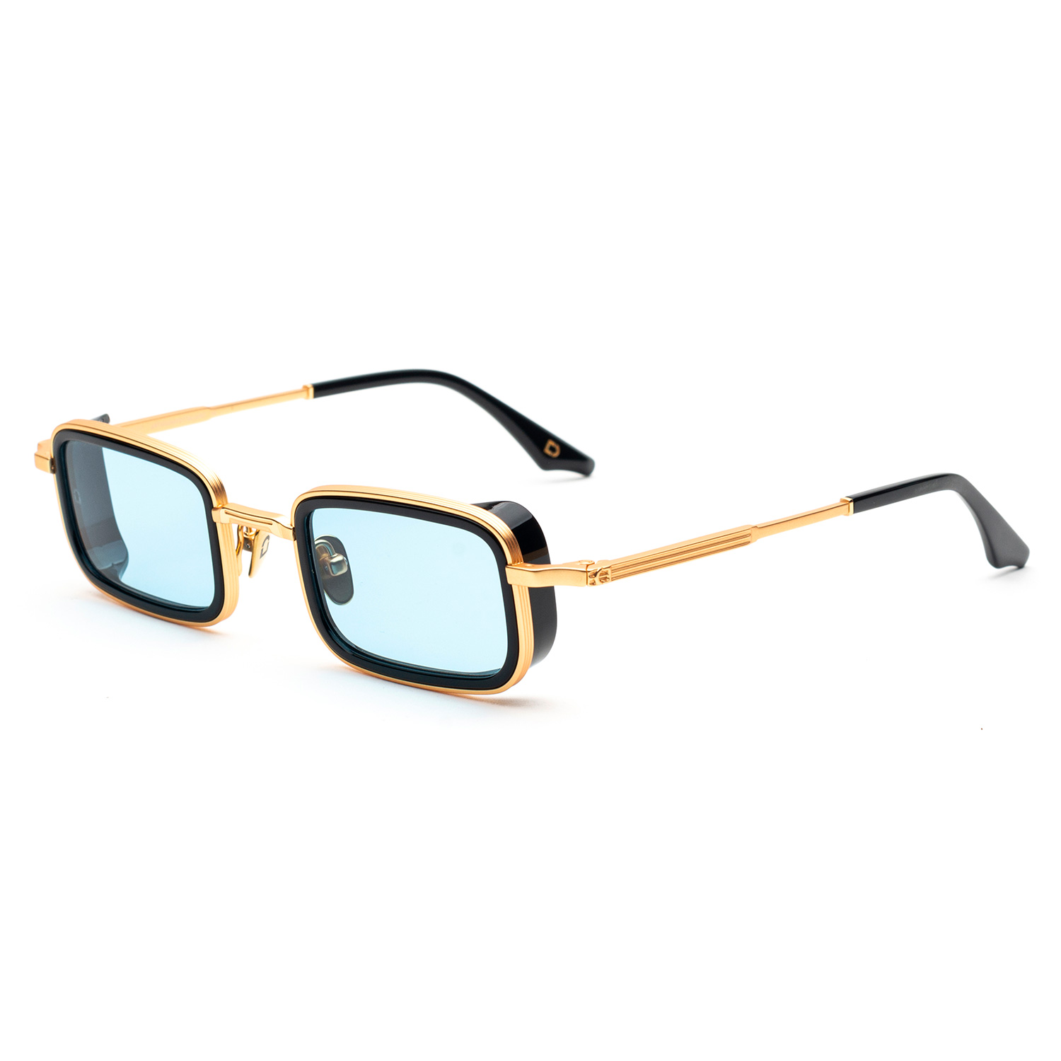 Soho London Merton Altın Mavi Titanyum Unisex Güneş Gözlüğü - Görsel 2