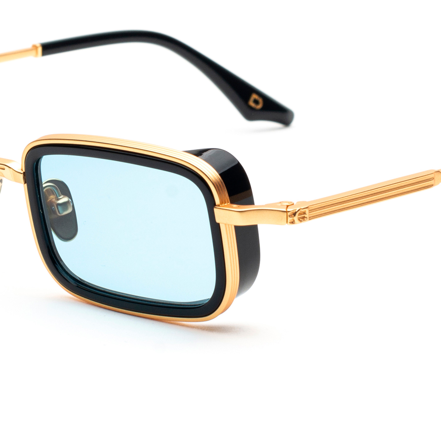 Soho London Merton Altın Mavi Titanyum Unisex Güneş Gözlüğü - Görsel 3