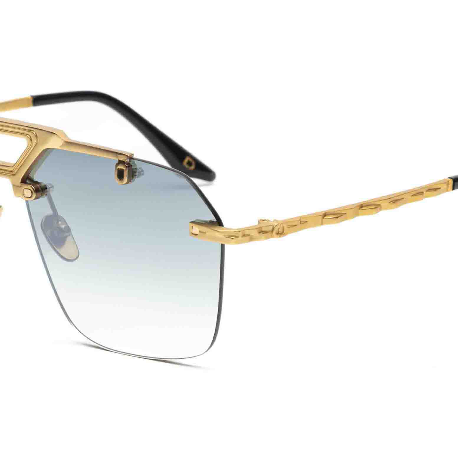 Soho London Shard Altın Yeşil Unisex Güneş Gözlüğü - Görsel 3