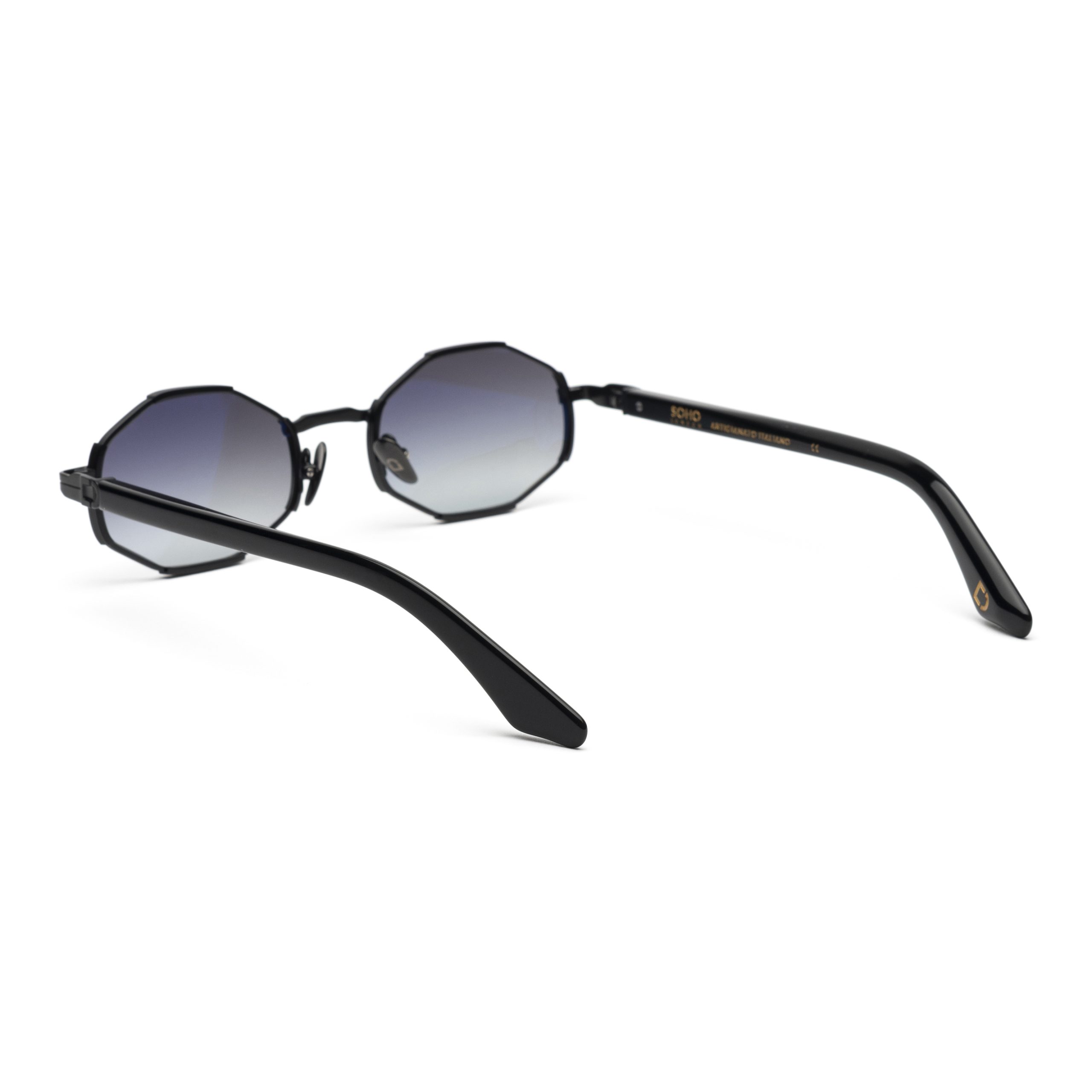 Soho London Wallance Siyah Titanyum Unisex Güneş Gözlüğü - Görsel 4