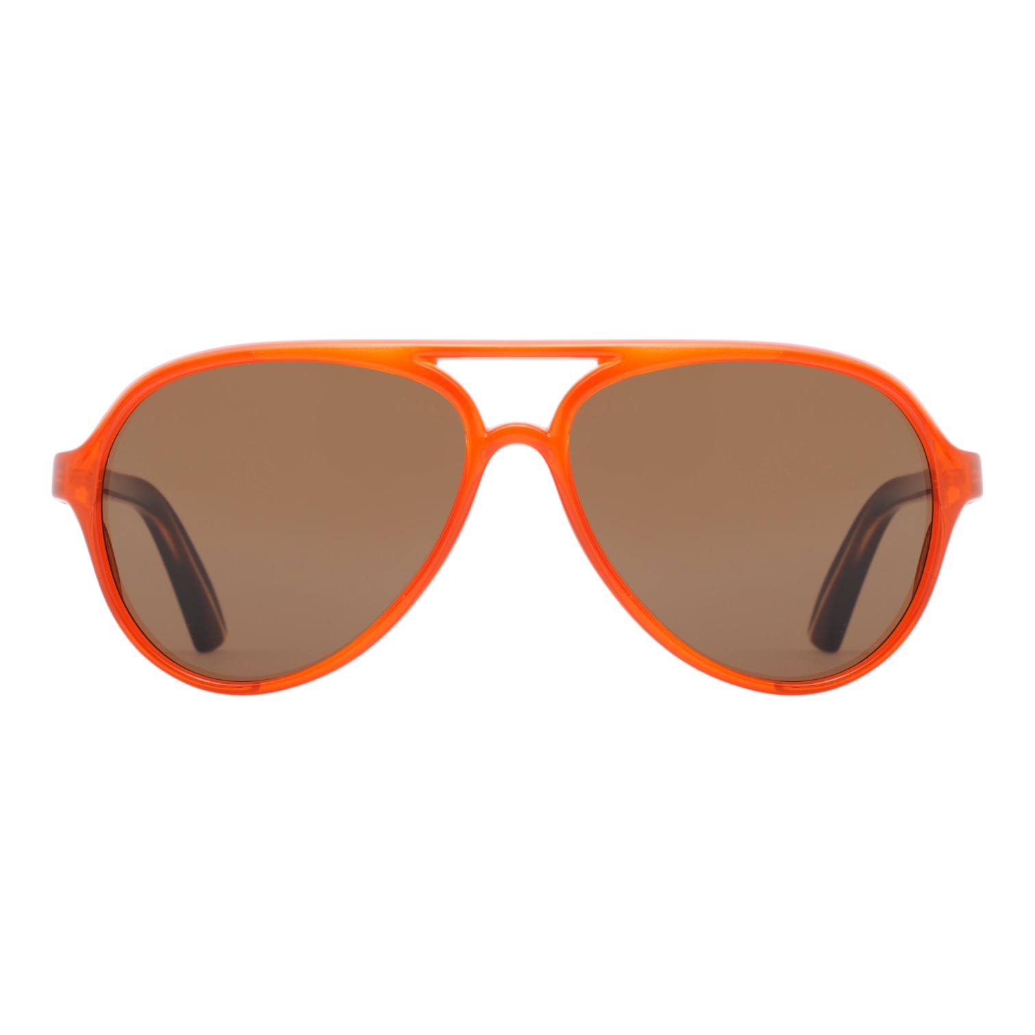 Sun's Good The Goose Turuncu Kahverengi Unisex Güneş Gözlüğü