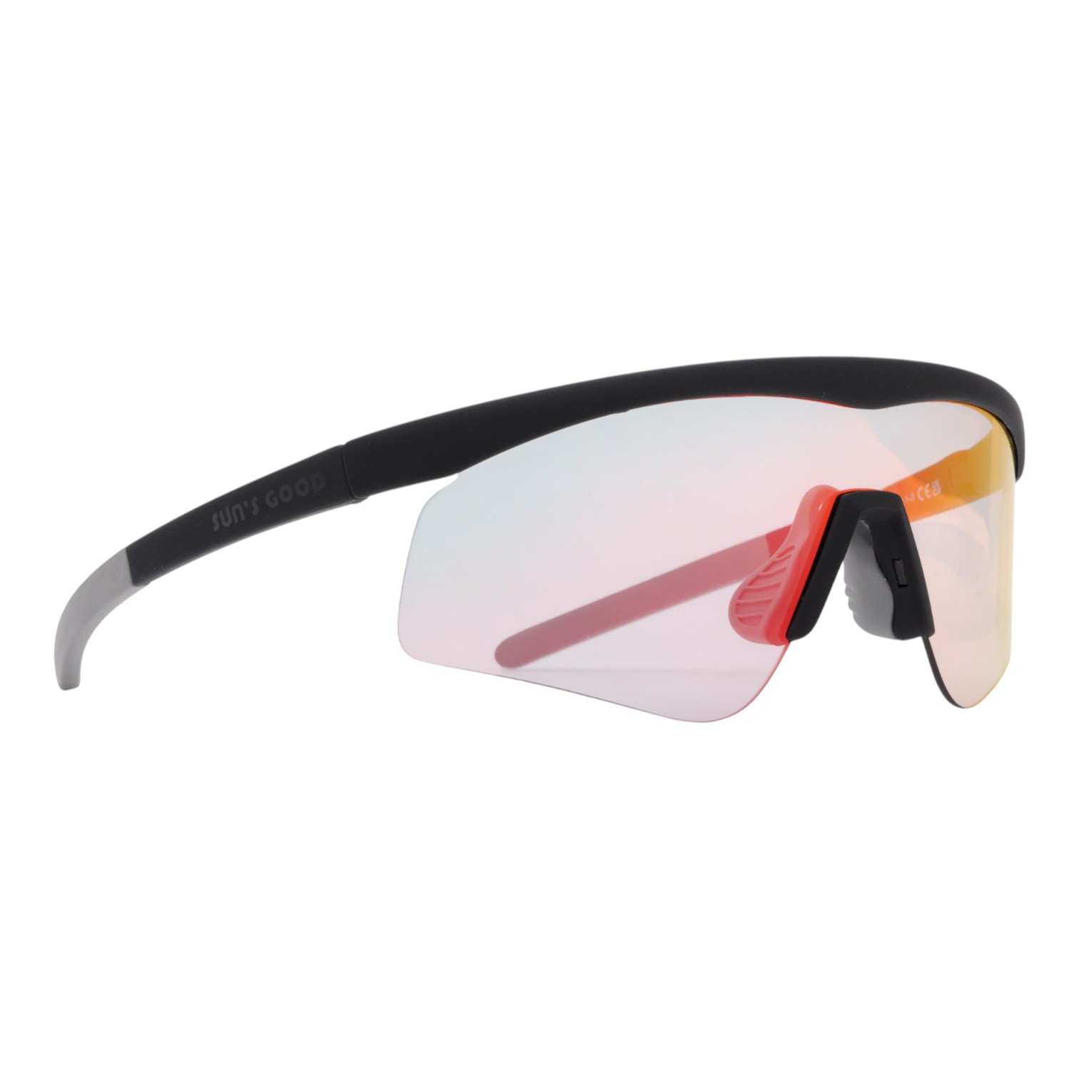 Sun's Good The Vizor Siyah Fotokromik Unisex Bisiklet Gözlüğü - Görsel 3