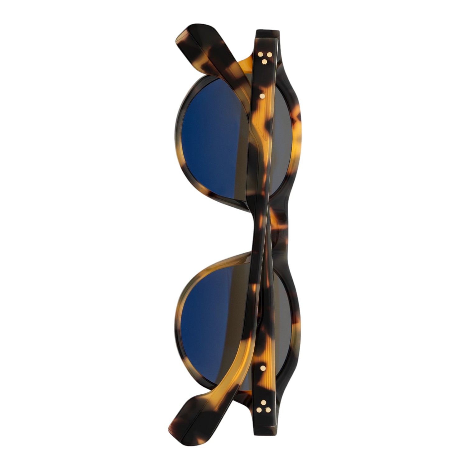 Unique Design Milano Champagne Supernova Havana Unisex Güneş Gözlüğü - Görsel 2