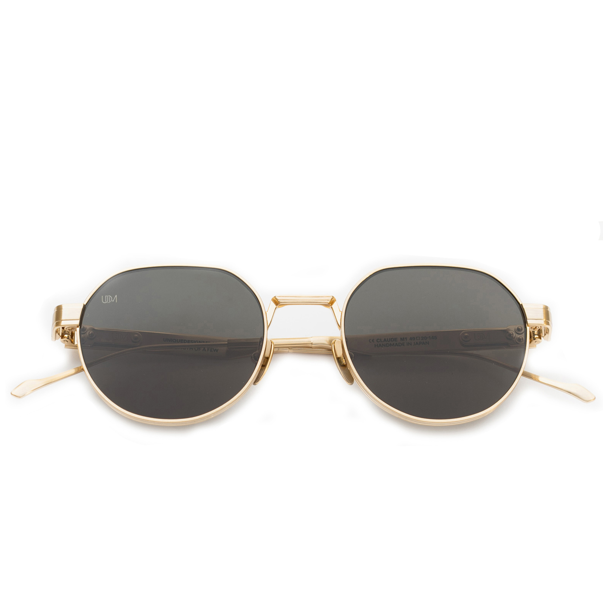 Unique Design Milano Claude Altın Unisex Güneş Gözlüğü