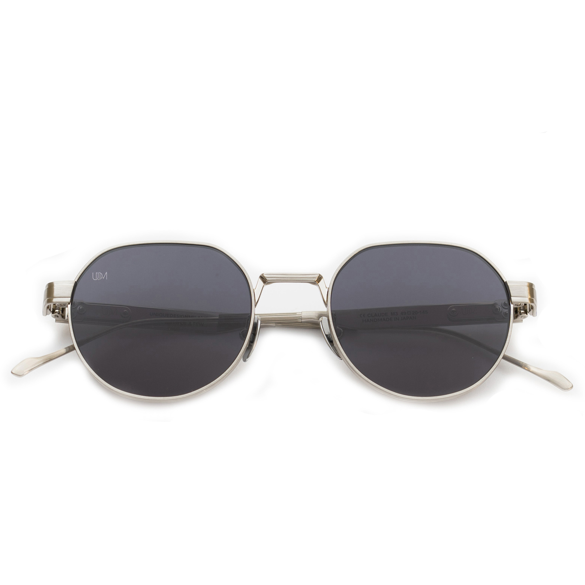 Unique Design Milano Claude Gümüş Füme Unisex Güneş Gözlüğü