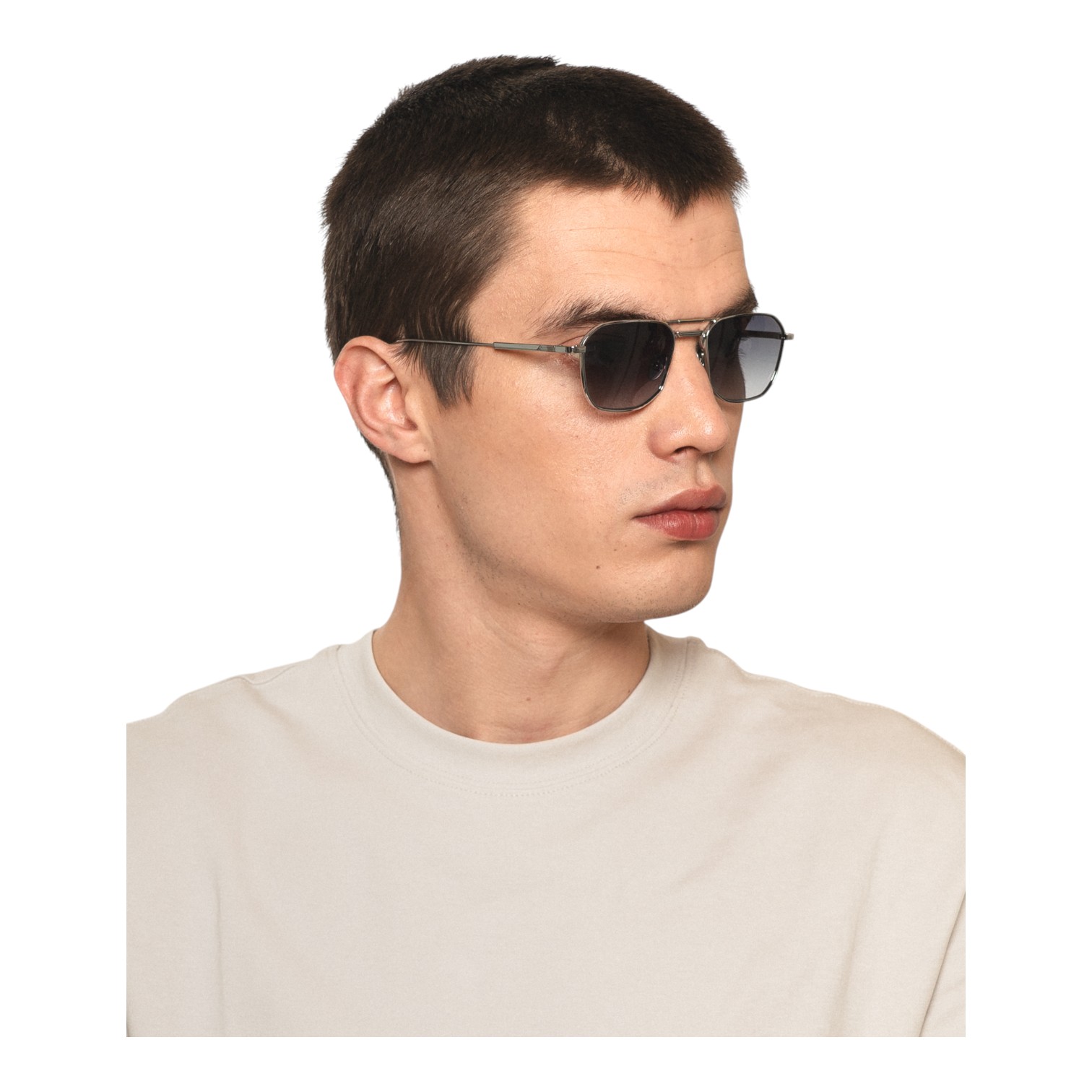 Unique Design Milano Dogtown Gümüş Kadın Güneş Gözlüğü - Görsel 5