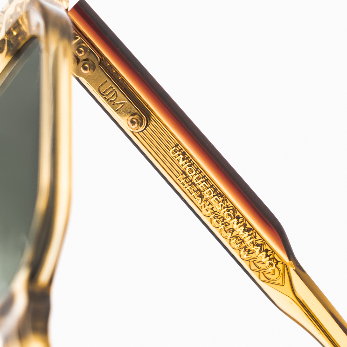 Unique Design Milano Frame 37 Bal Rengi Unisex Güneş Gözlüğü - Görsel 4