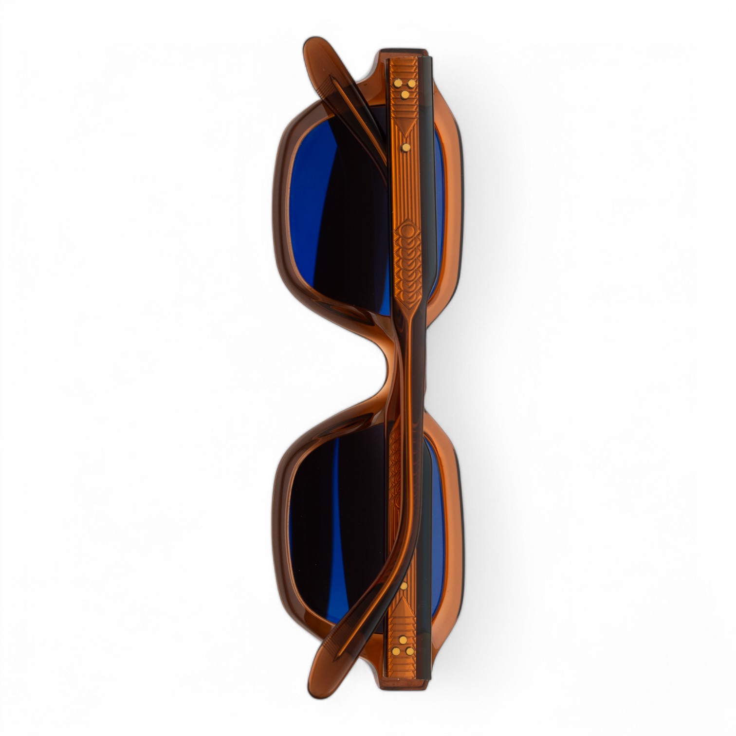 Unique Design Milano Frame 37 Turuncu Unisex Güneş Gözlüğü - Görsel 3