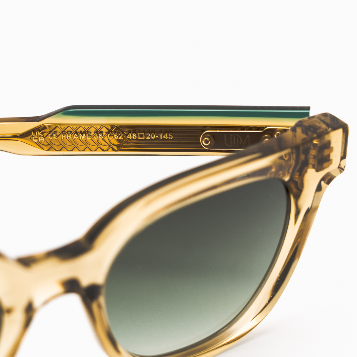 Unique Design Milano Frame 38 Bal Rengi Kadın Güneş Gözlüğü - Görsel 3