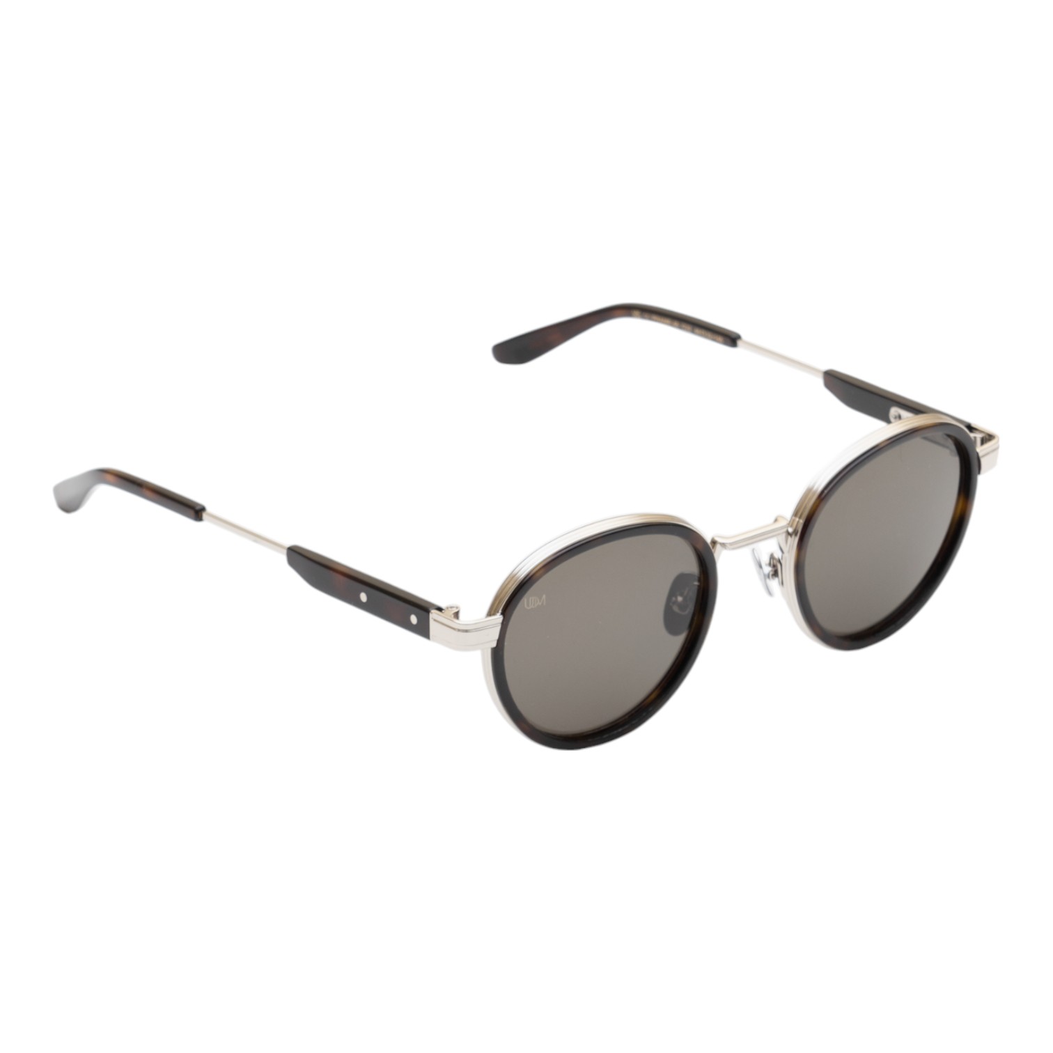 Unique Design Milano Frame 40 Leopar  Gümüş Unisex Güneş Gözlüğü - Görsel 2