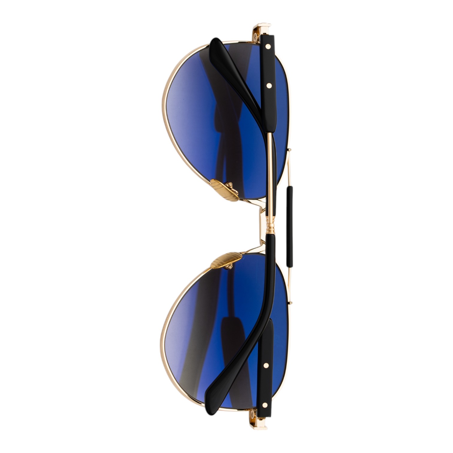 Unique Design Milano Hangover Altın Siyah Unisex Güneş Gözlüğü - Görsel 3