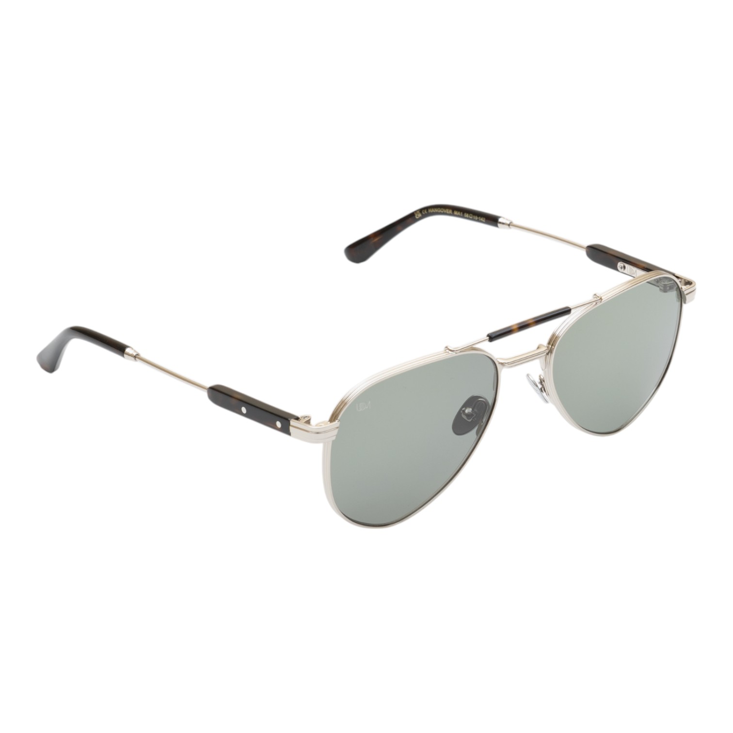 Unique Design Milano Hangover Gümüş Unisex Güneş Gözlüğü - Görsel 2