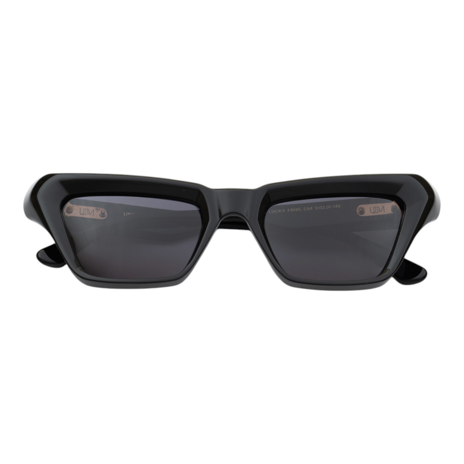 Unique Design Milano Lucky Frog Siyah Kadın Güneş Gözlüğü