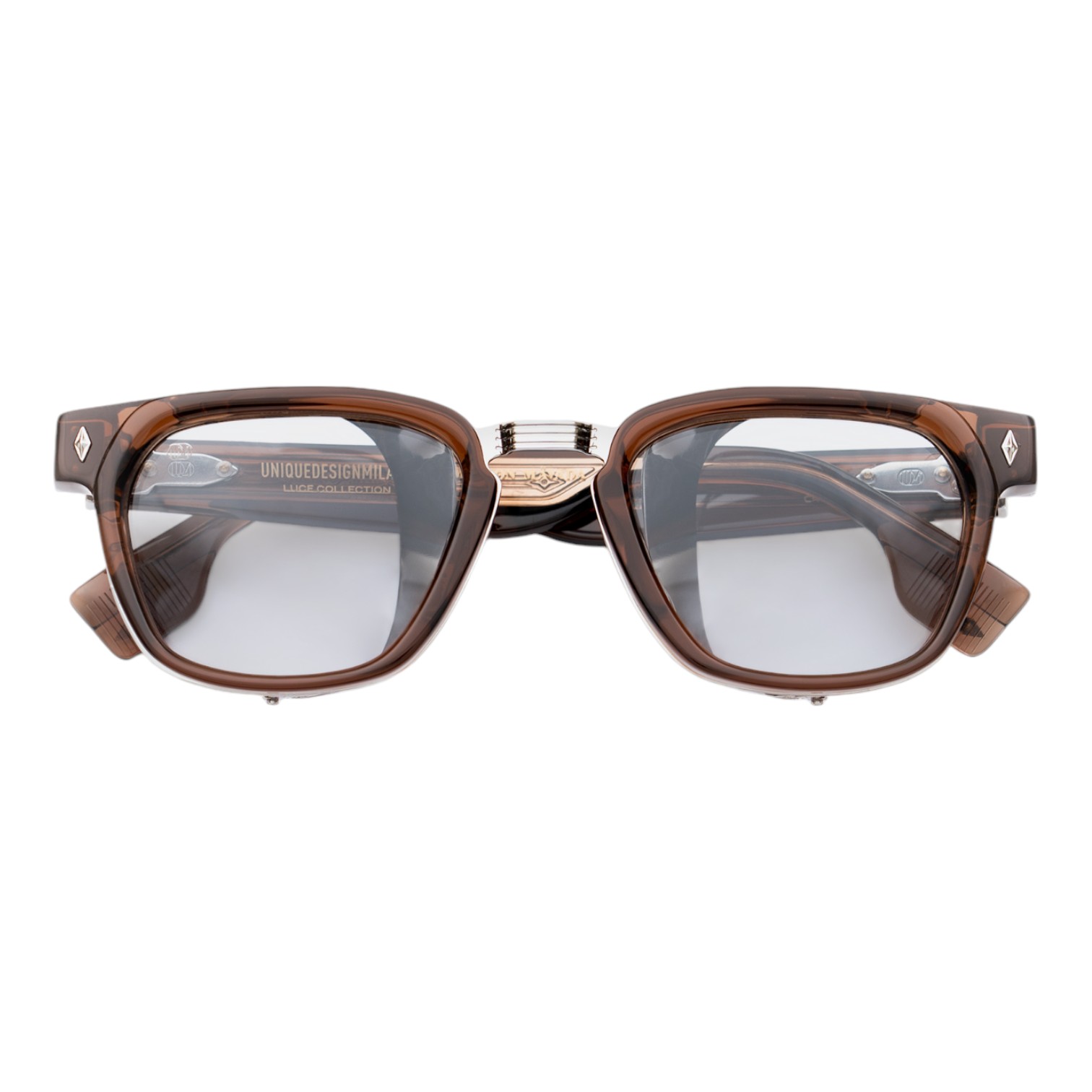 Unique Design Milano Marquise Kahverengi Unisex Güneş Gözlüğü