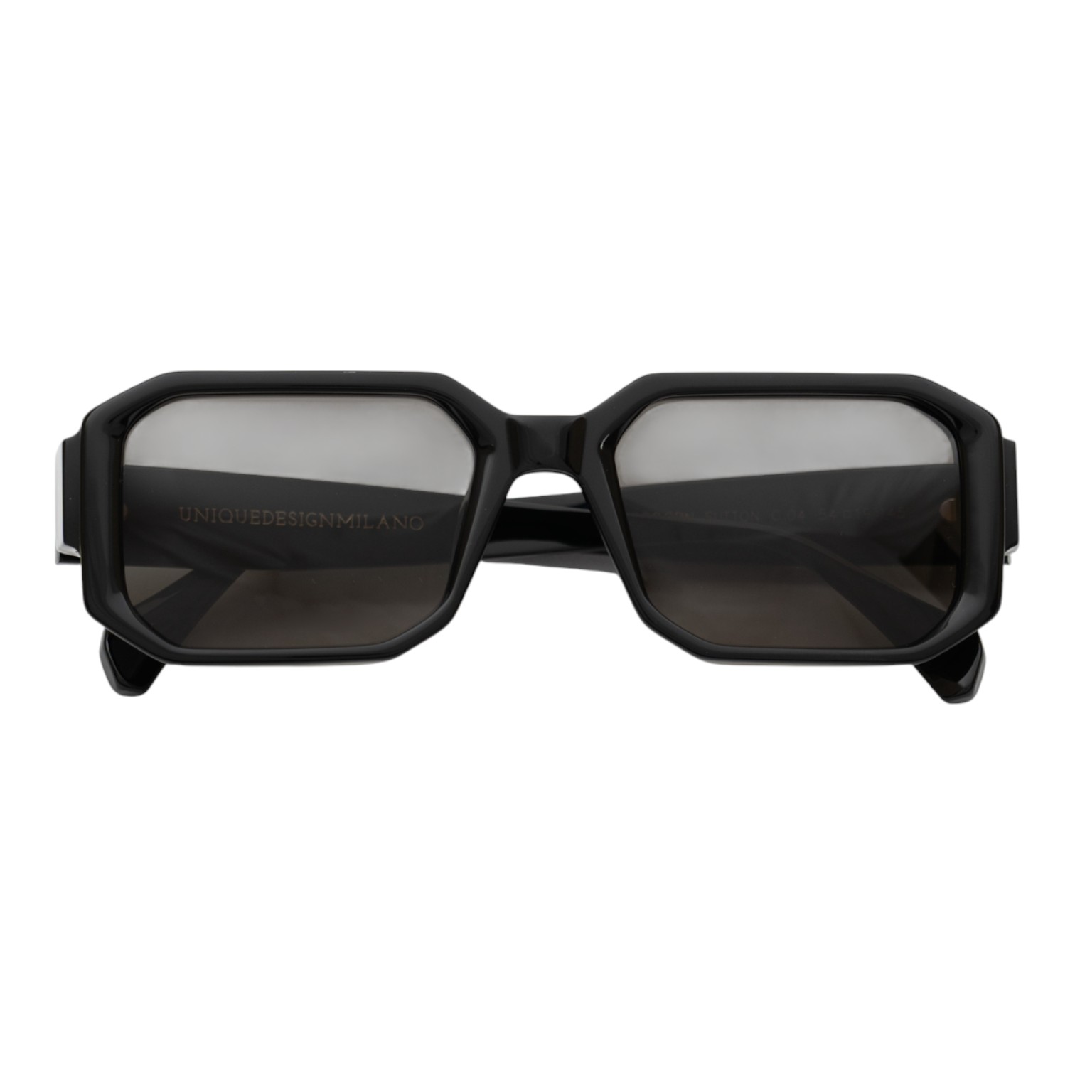Unique Design Milano Popcorn Sutton Siyah Unisex Güneş Gözlüğü