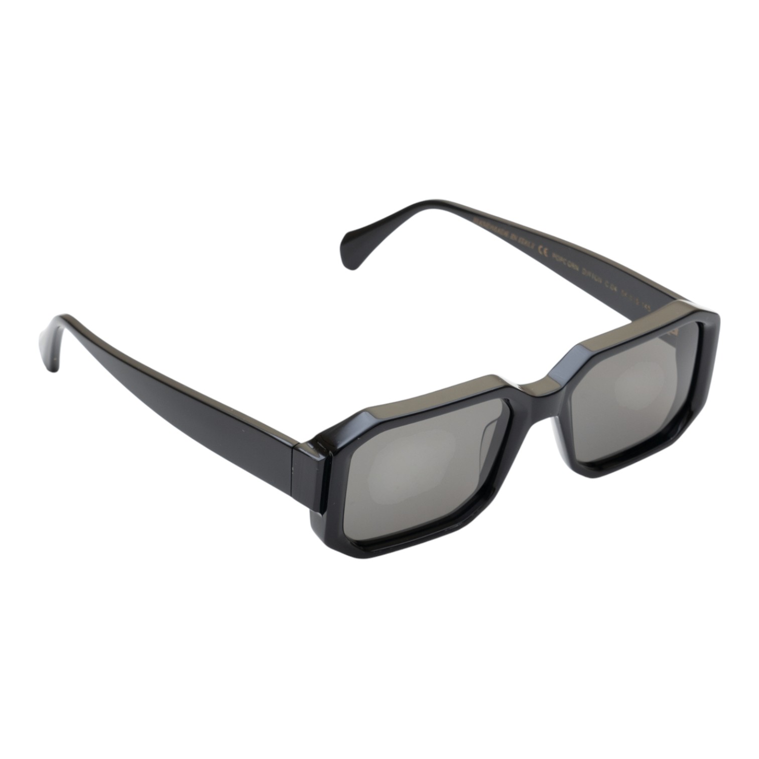 Unique Design Milano Popcorn Sutton Siyah Unisex Güneş Gözlüğü - Görsel 2