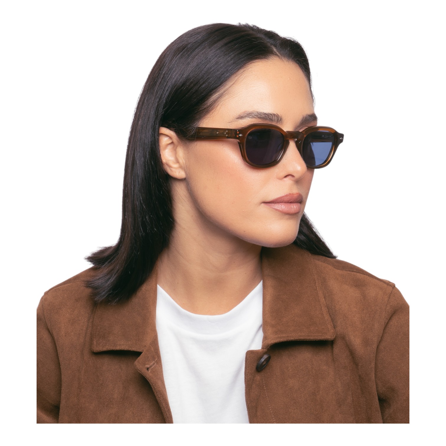 Unique Design Milano Robbie Bal Rengi Unisex Güneş Gözlüğü - Görsel 4