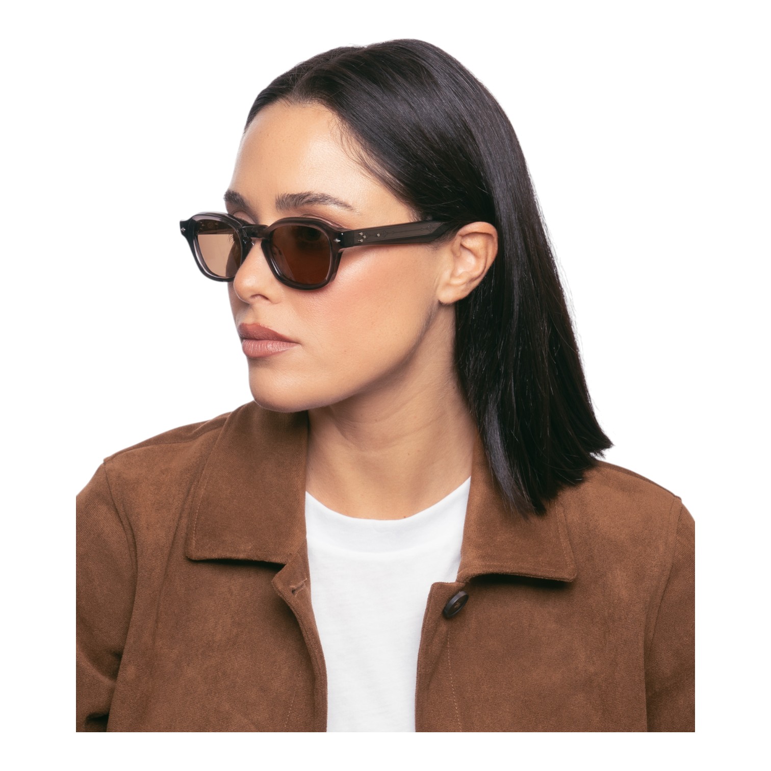 Unique Design Milano Robbie Füme Unisex Güneş Gözlüğü - Görsel 4