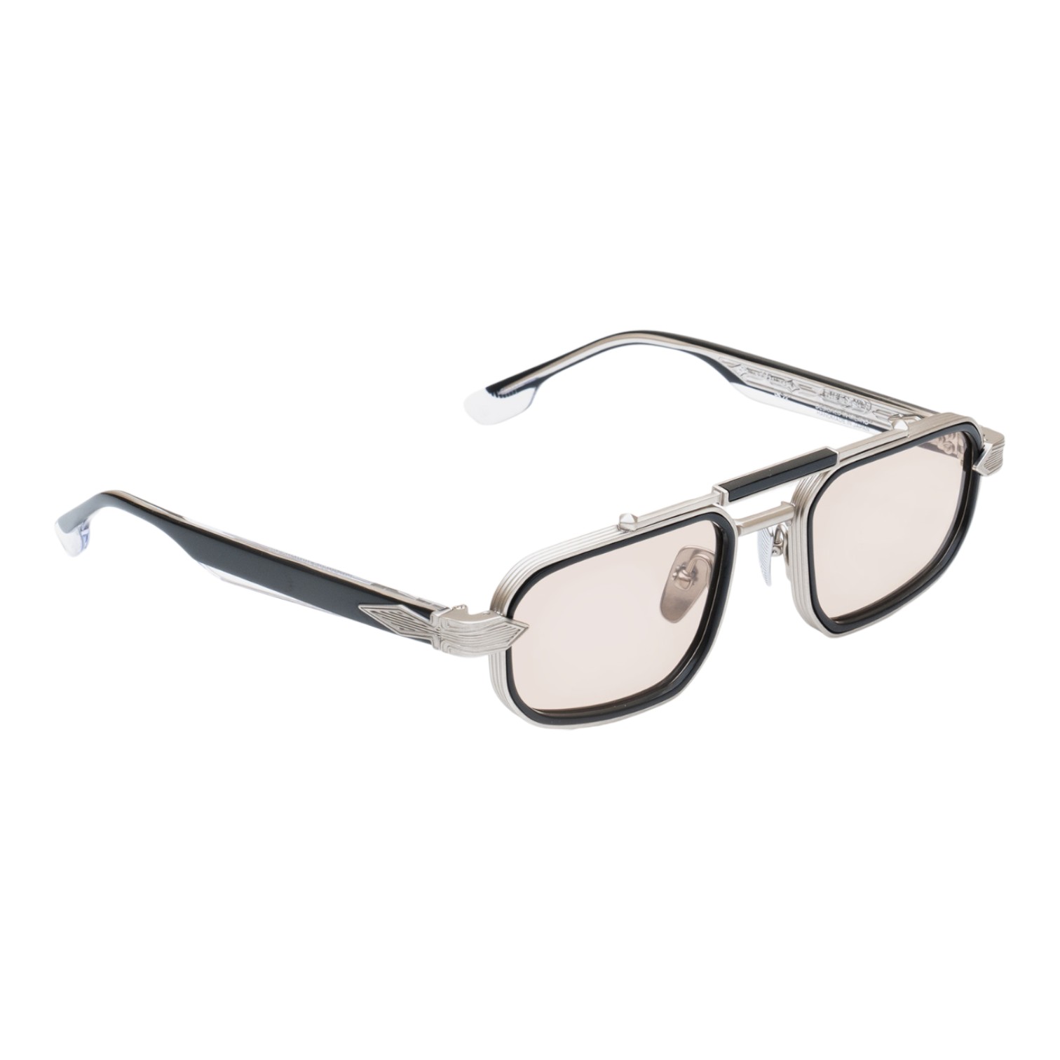 Unique Design Milano The Flash Gümüş Siyah Unisex Güneş Gözlüğü - Görsel 2