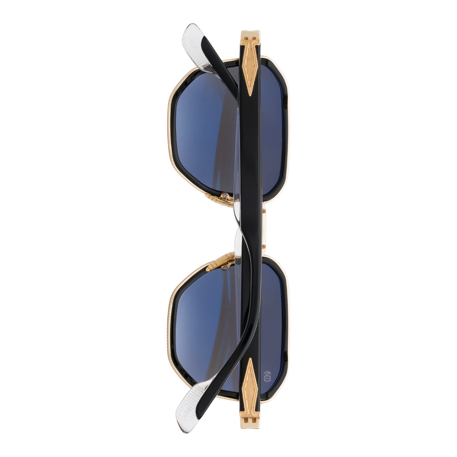 Unique Design Milano The Glowing Altın Siyah Unisex Güneş Gözlüğü - Görsel 3