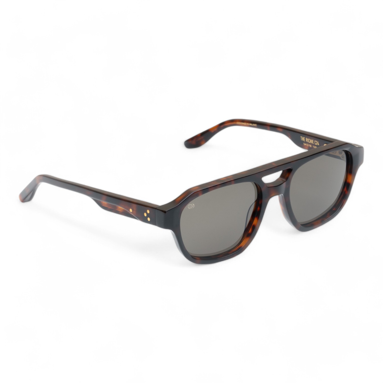 Unique Design Milano The Richie Havana Unisex Güneş Gözlüğü - Görsel 3