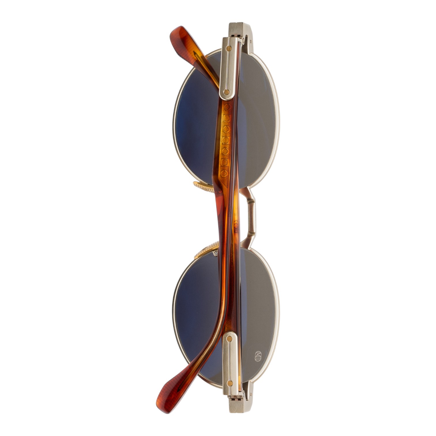 Unique Design Milano Ti Sento Altın Havana Unisex Güneş Gözlüğü - Görsel 3