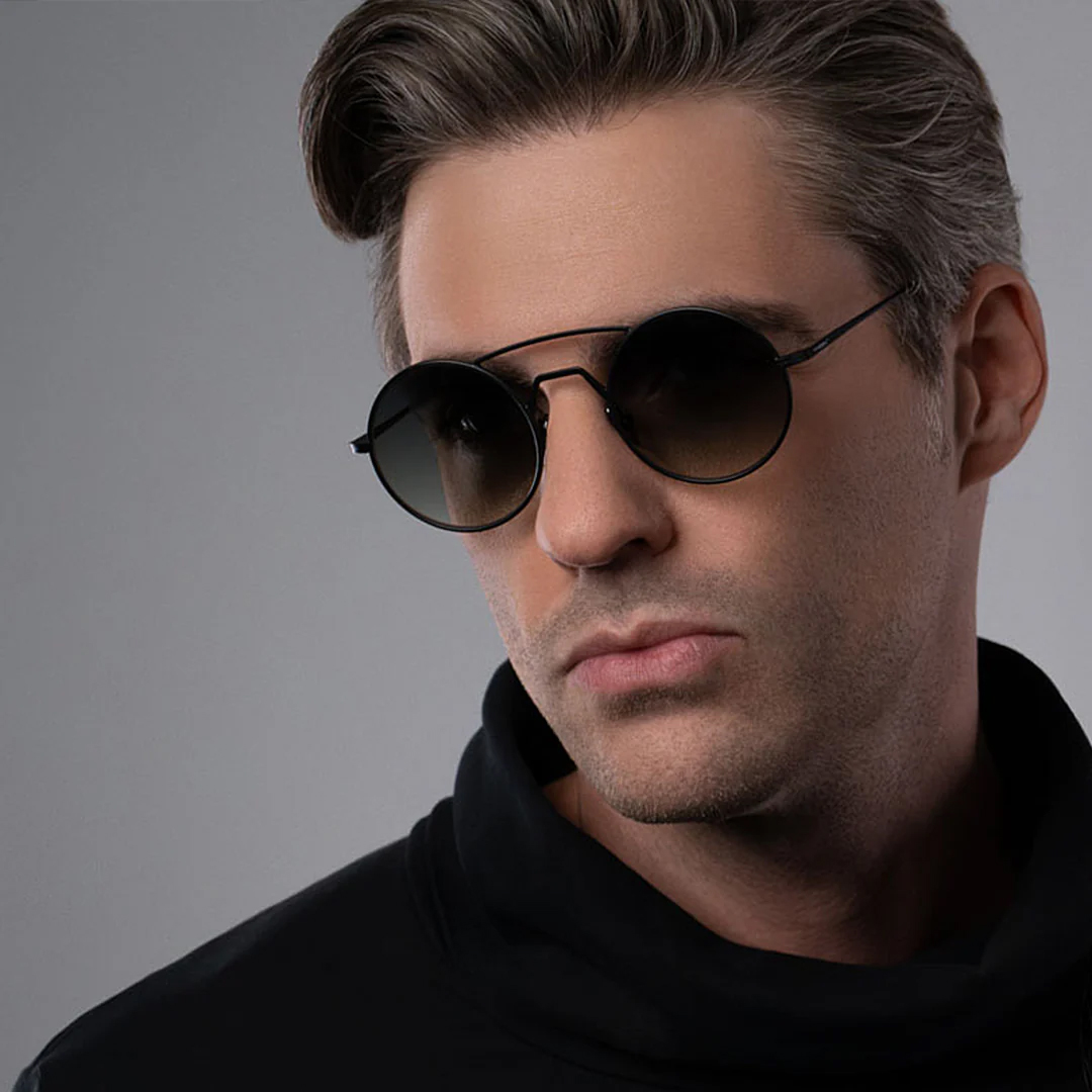 Vysen Bill Mat Siyah Unisex Güneş Gözlüğü - Görsel 3