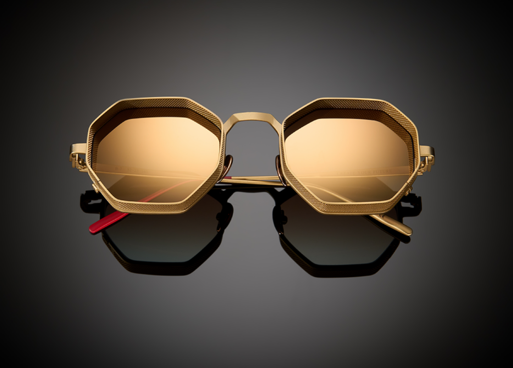 Vysen Boby Altın Unisex Güneş Gözlüğü - Görsel 3