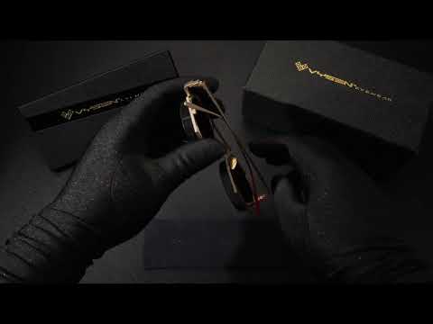 Vysen Nikky Siyah Beyaz Unisex Güneş Gözlüğü - Görsel 2