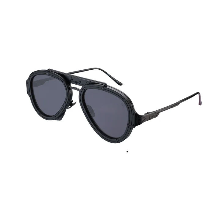 Vysen Nissim Mat Siyah Titanyum Unisex Güneş Gözlüğü - Görsel 2