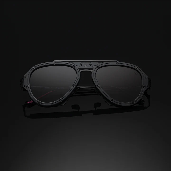 Vysen Nissim Mat Siyah Titanyum Unisex Güneş Gözlüğü - Görsel 3