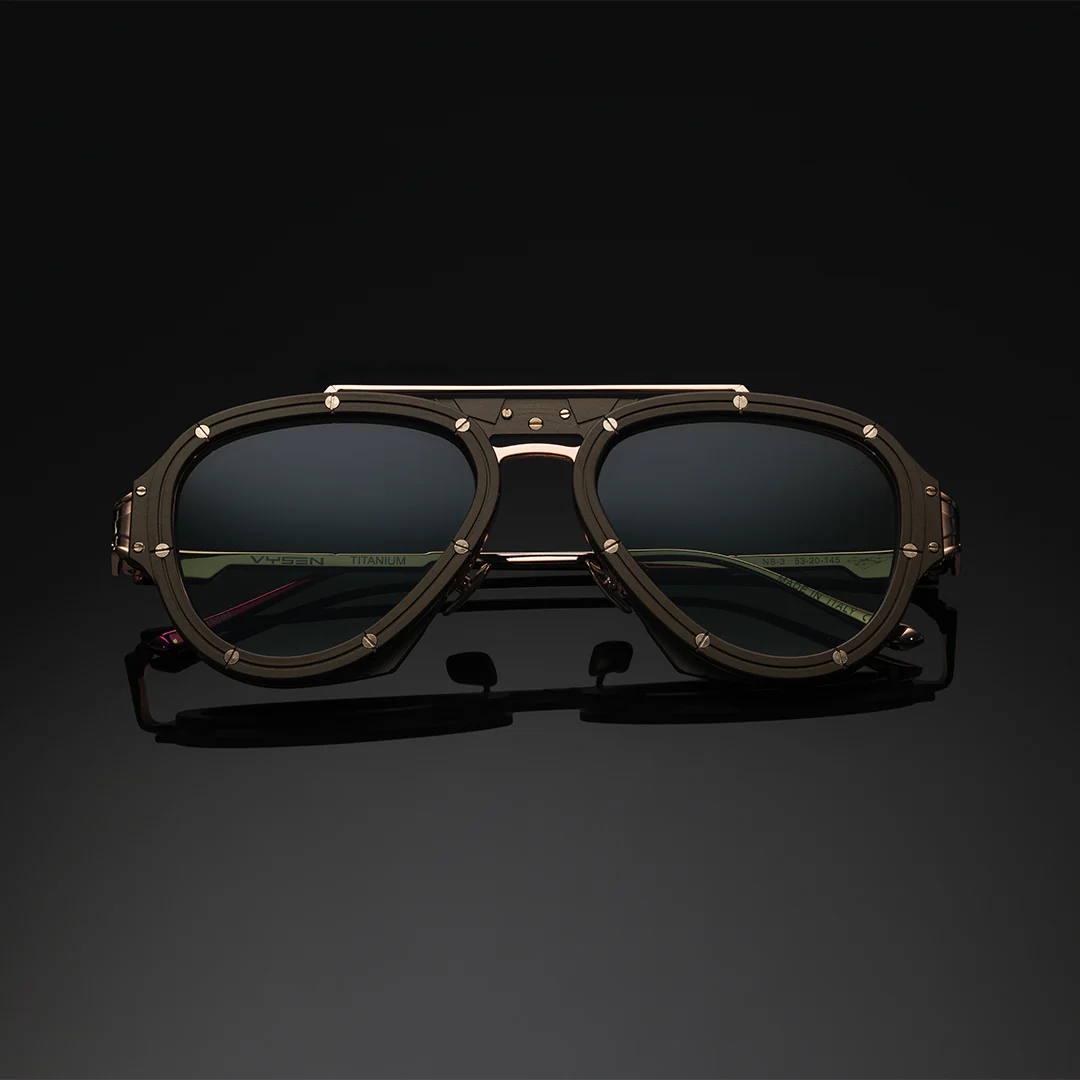 Vysen Nissim Rose Gold Gri Titanyum Unisex Güneş Gözlüğü - Görsel 3