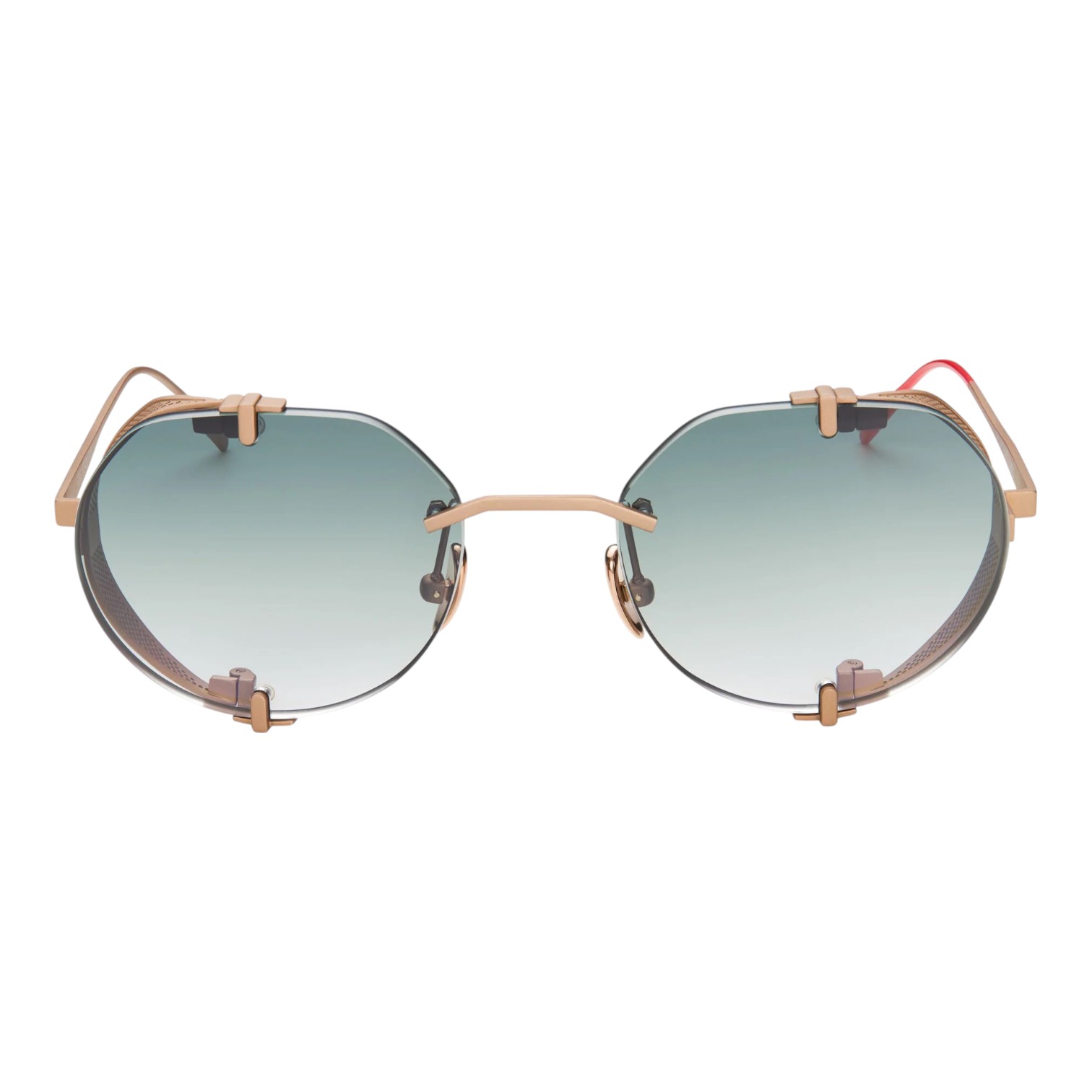 Vysen Uttar Mat Rose Gold Titanyum Unisex Güneş Gözlüğü