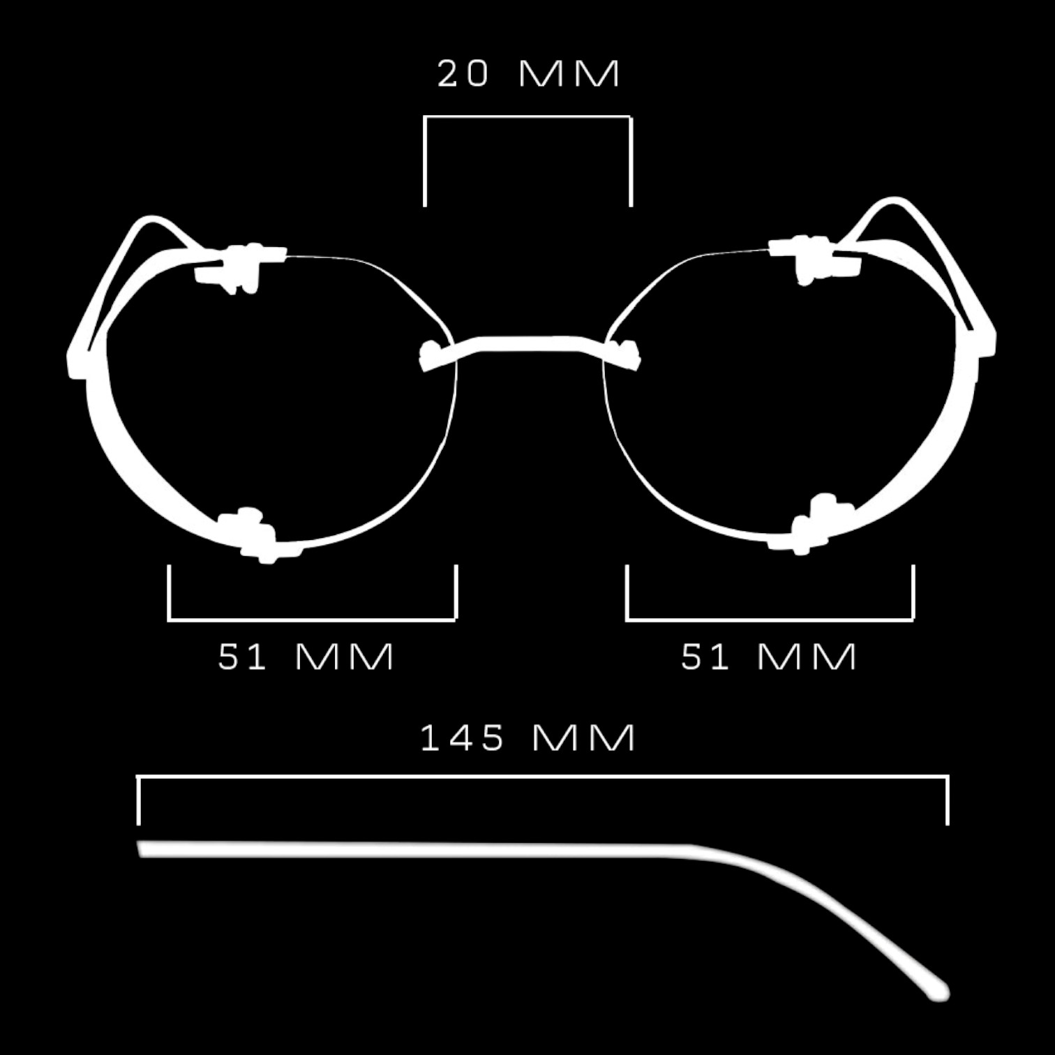 Vysen Uttar Mat Rose Gold Titanyum Unisex Güneş Gözlüğü - Görsel 3