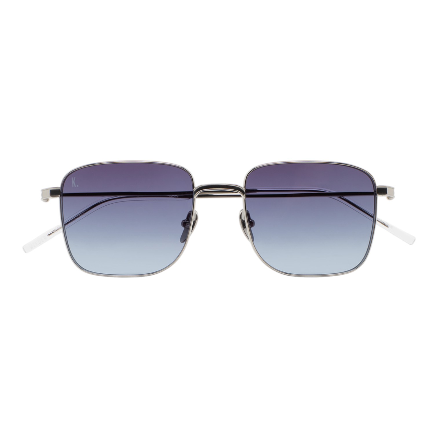 Kaleos Wieder Gümüş Titanyum Unisex Güneş Gözlüğü
