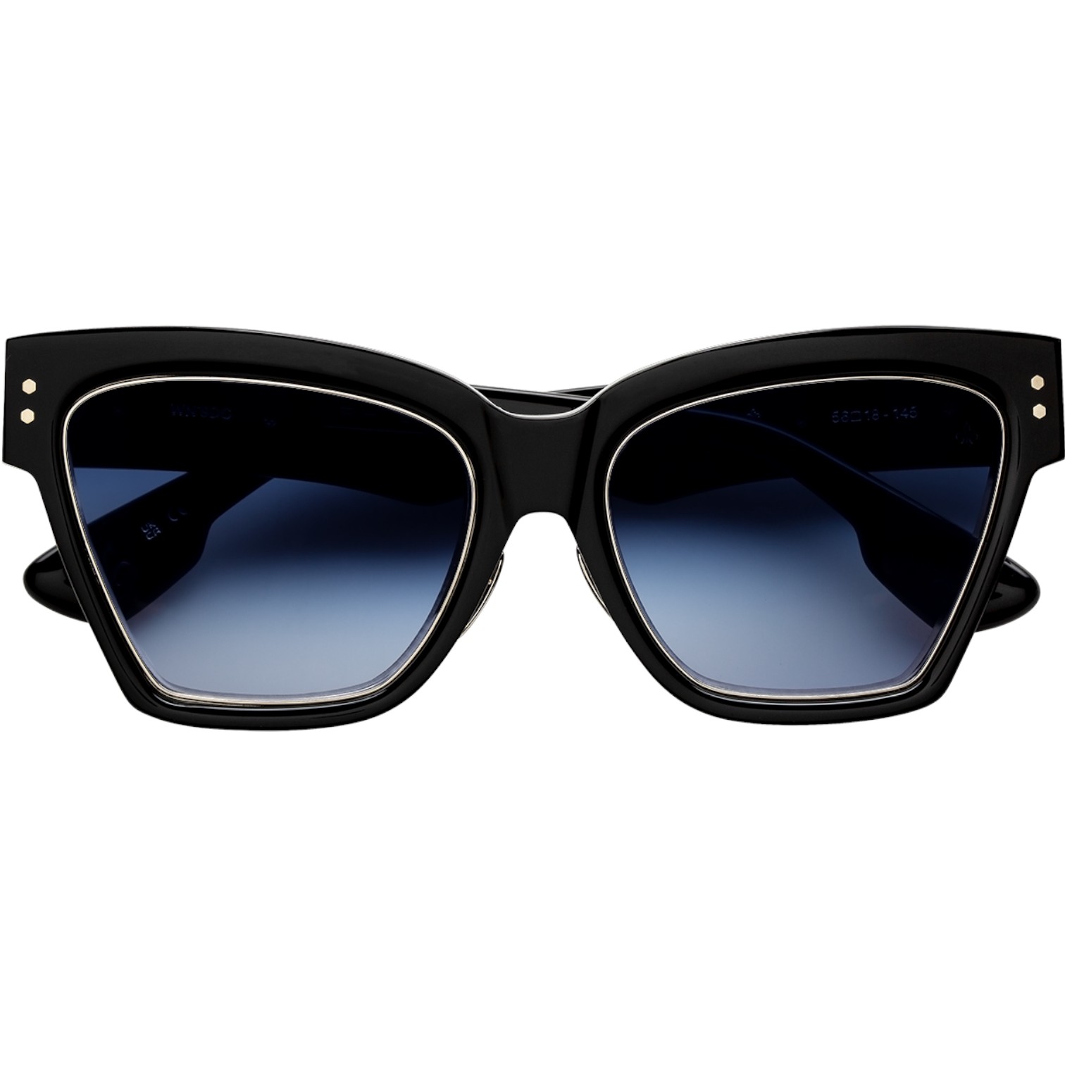 Philippe V WN9DC Siyah Lacivert Kadın Güneş Gözlüğü