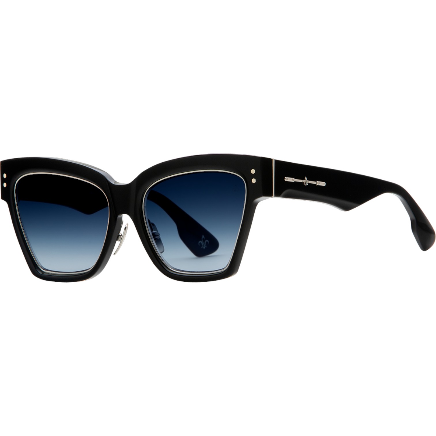 Philippe V WN9DC Siyah Lacivert Kadın Güneş Gözlüğü - Görsel 2