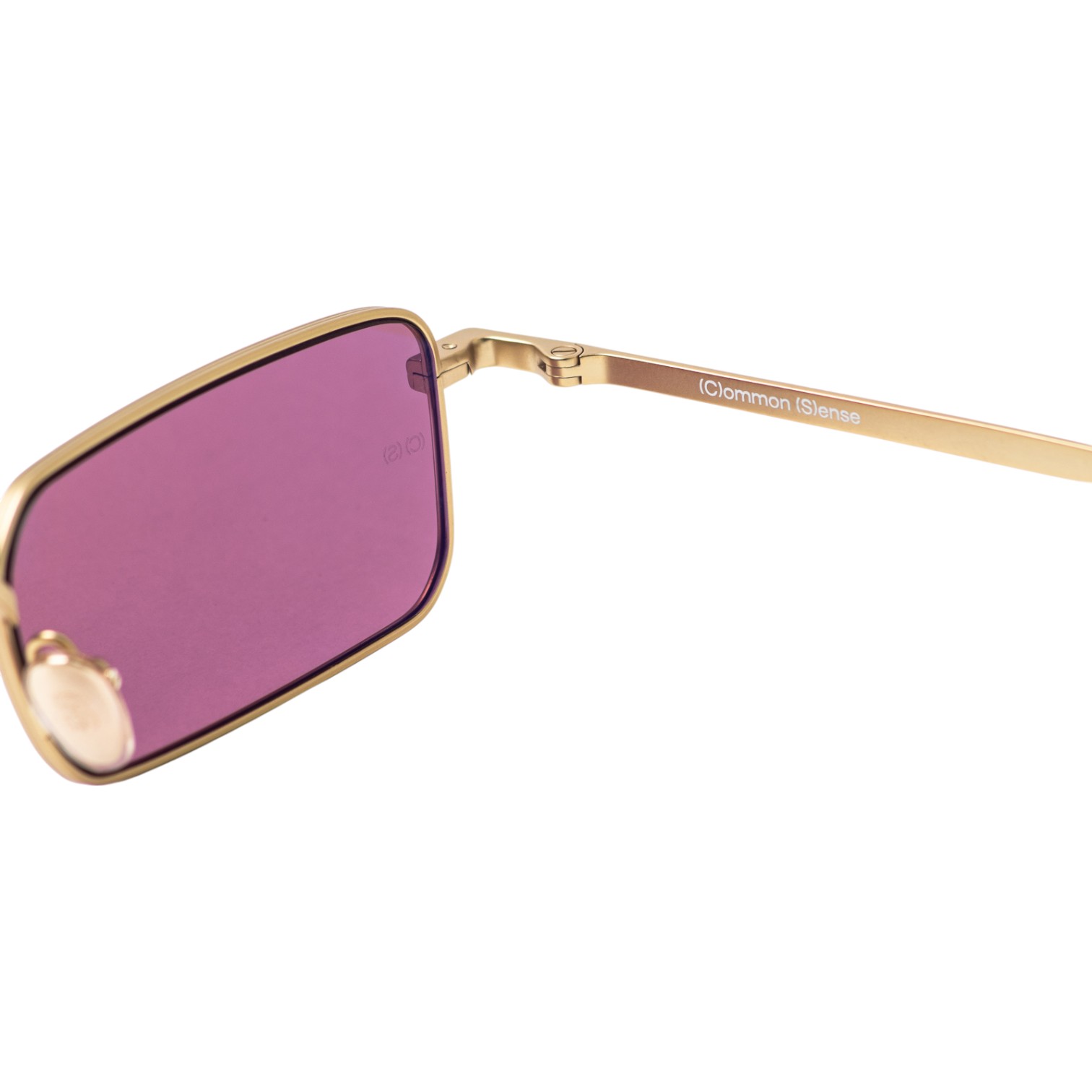 Common Sense Altın Kahverengi Unisex Güneş Gözlüğü - Görsel 3