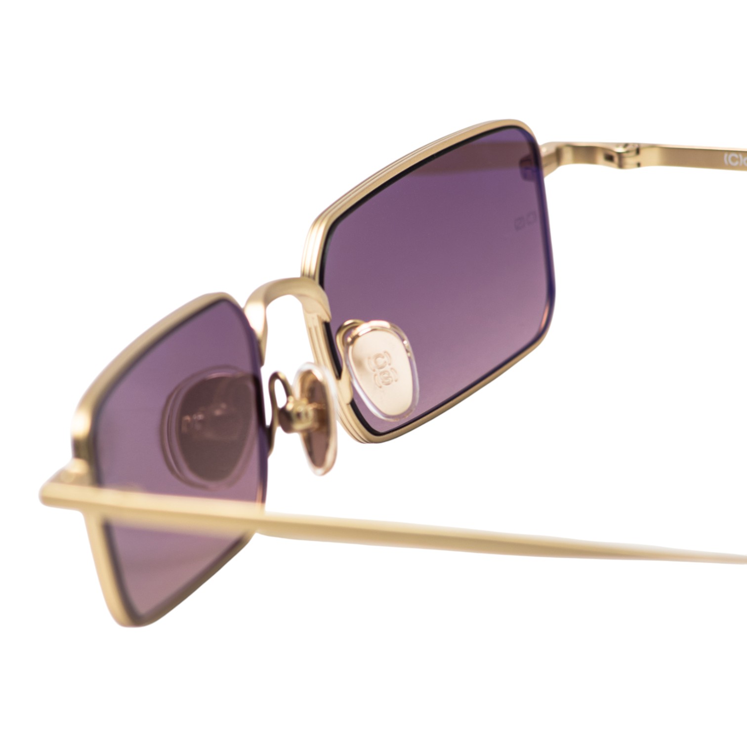 Common Sense Altın Kahverengi Unisex Güneş Gözlüğü - Görsel 4