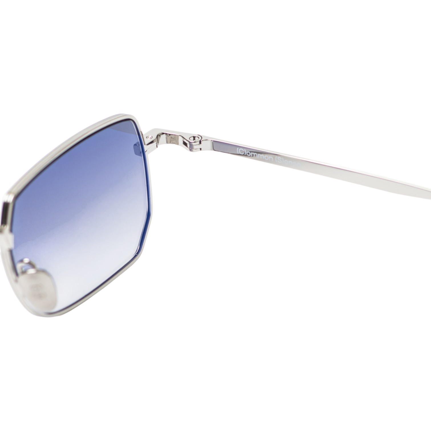 Common Sense Gümüş Unisex Güneş Gözlüğü - Görsel 3
