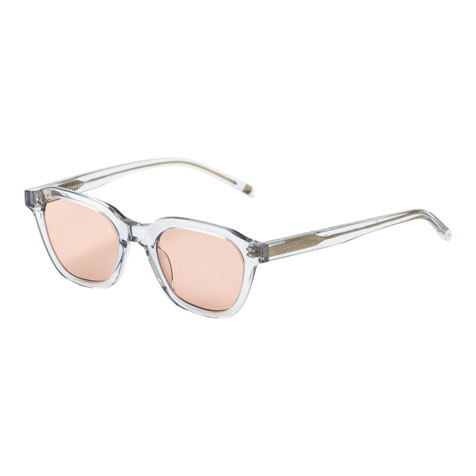 Common Sense Şeffaf Turuncu Unisex Güneş Gözlüğü - Görsel 2